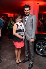 Singer Anamika with yoga guru Vikas Mishra at the launch of Audi Approved Plus in Mumbai on 20th April 2014